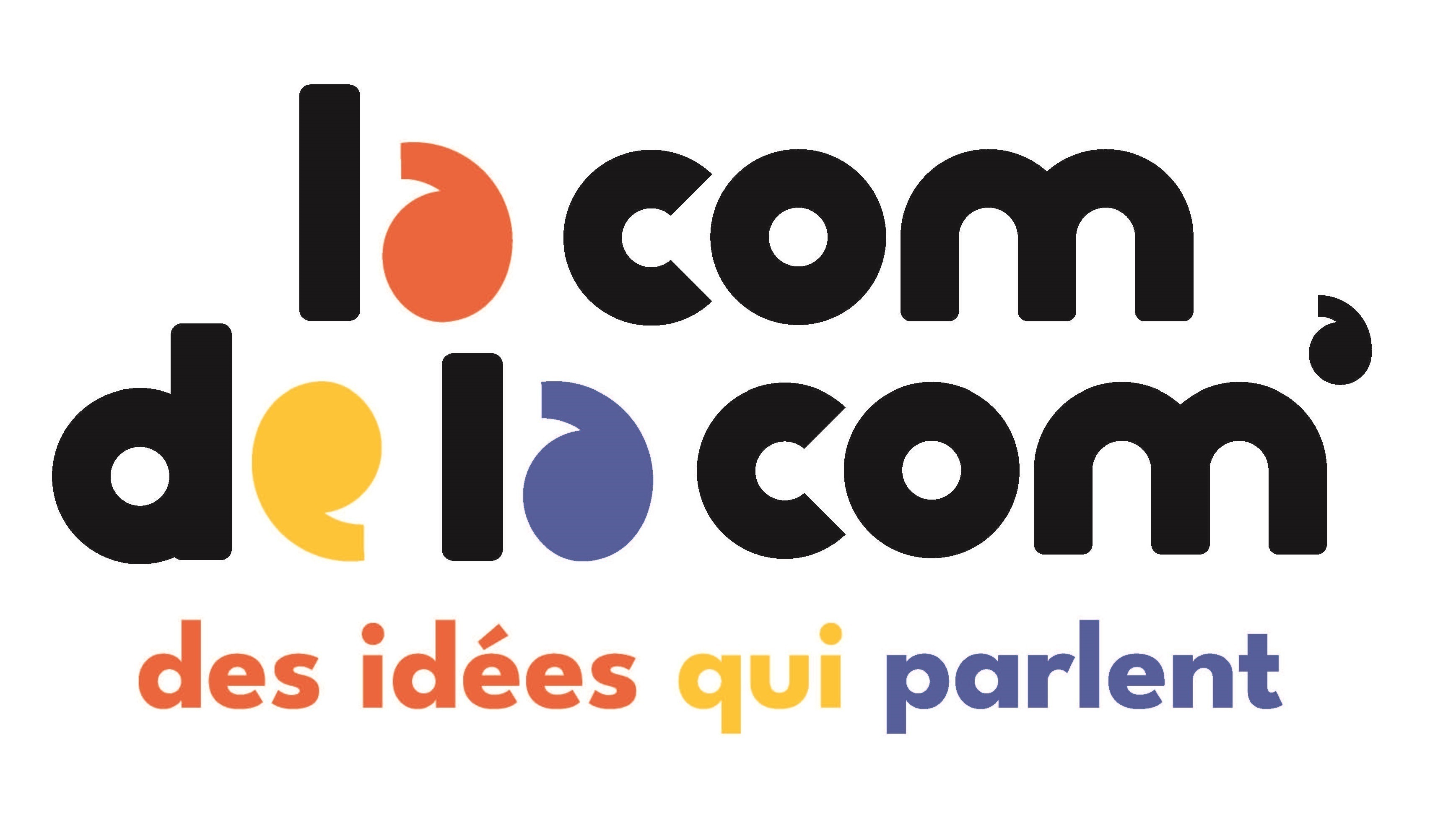 Logo agence La Com de La Com'