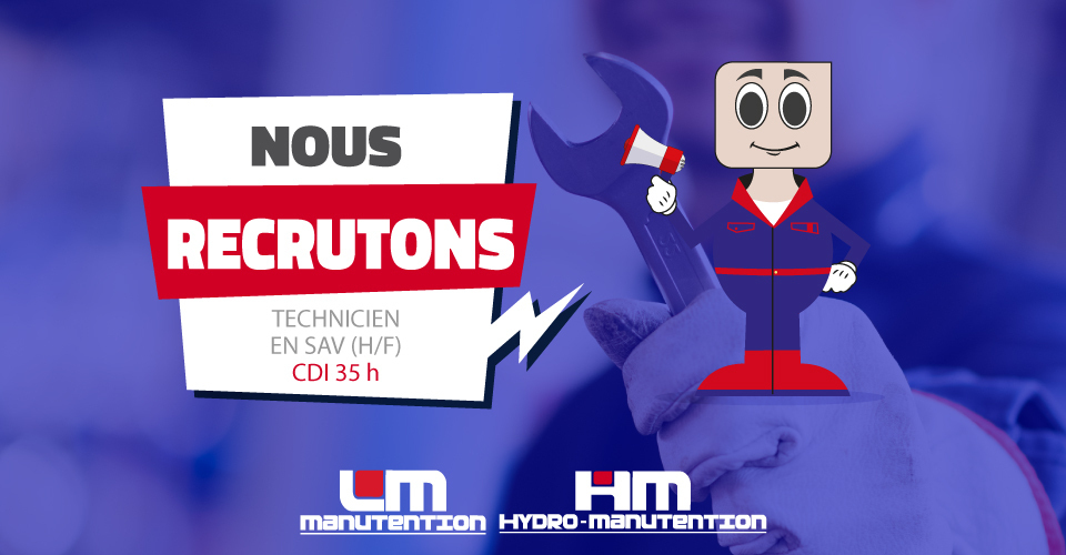 recrutement technicien maintenance lm manutention tours sable sur sarthe